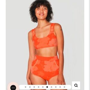 Seea Orange Floral bottoms